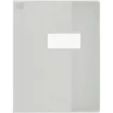 Oxford ELBA Heftschoner STRONG LINE, 170 x 220 mm, transparent- farblos, Stärke: 0,15 mm, mit Beschriftungsfenster