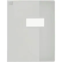 Oxford ELBA Heftschoner STRONG LINE, 170 x 220 mm, transparent- farblos, Stärke: 0,15 mm, mit Beschriftungsfenster