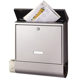 Burg Wächter SecuLine Set 2500 Ni Edelstahl inkl. Zeitungsfach