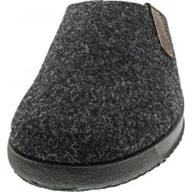 ROHDE »SOLTAU-H« Hausschuh, Schlappen, Clog mit seitlichem Label, grau