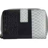 Sunsa Geldbörse Damen Portemonnaie schwarz