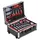 Meister Craft Werkzeugtrolley 238-teilig - Werkzeug-Set - Schwarz/Silber -