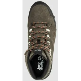 Jack Wolfskin Refugio Texapore Mid Herren Khaki/Phantom 43