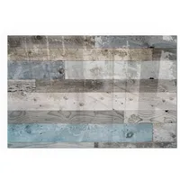 Tulup Glasplatte Rechteck 60 x 40 x 0,4 cm Grau