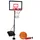 Dunlop Basketballkorb Set Schwarz 165 - 205 cm