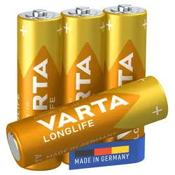 VARTA AA-Batterien Longlife 4er Blister