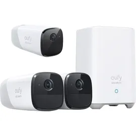 eufy eufyCam 2 Pro 3 Kameras inkl. HomeBase Set