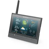 Bresser zusätzliche / Ersatz-Basisstation für 7003510 MeteoChamp Wetter-Center mit verschiedenen Anzeige-Modi