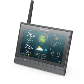 Bresser zusätzliche / Ersatz-Basisstation für 7003510 MeteoChamp Wetter-Center mit verschiedenen Anzeige-Modi