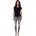 Slim V-Neck Top 2 0 Schwarz XXS
