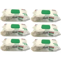 sleepy easy clean Sleepy Feuchtücher White Soap 6x100