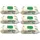 sleepy easy clean Sleepy Feuchtücher White Soap 6x100