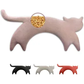 Leschi Bio-Körnerkissen "Katze Minina" in Rosa | Gr.: onesize