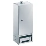 Peetz Alu-Räucherofen 260 - für bis zu 6 Fische hängend,silber,