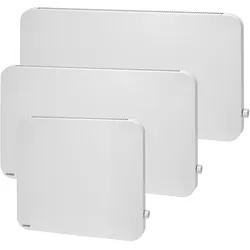 VASNER Konvi Plus Hybridheizung abgerundetes Design, Hybrid Infrarotheizung 1200 Watt weiß, Infrarot + Konvektion