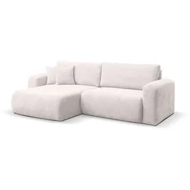 venasi Eckcouch Cord 2-Sitzer Beige