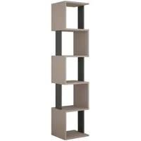 Decortie Bücherregal Piri ca. 35x161x30 cm Beige