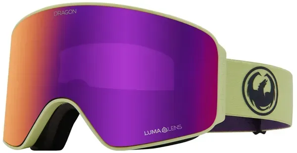 DRAGON NFX MAG Schneebrille 2025 matcha/lumalens purple ion + lumalens midnight