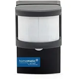 Homematic IP Wired Smart Home Bewegungsmelder mit Schaltaktor – außen, anthrazit, HmIPW-SMO230-A