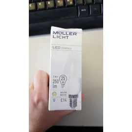 Müller-Licht LED-Kerze 3W E14 2er Pack (400140)