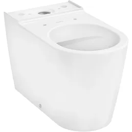 Hansgrohe EluPura S Stand-WC mit WC-Sitz Weiß