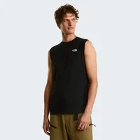 The North Face Tanktop M EVOLUTION SIMPLE DOME TANK sportlicher Stil, für Sportmode und Outdoormode, ärmellos schwarz M (50/52)