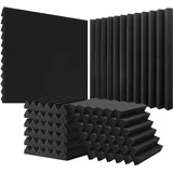 Vevor Akustikschaumstoffplatten 36Stk. 300x300x50mm Akustikpaneele, Schalldämmung
