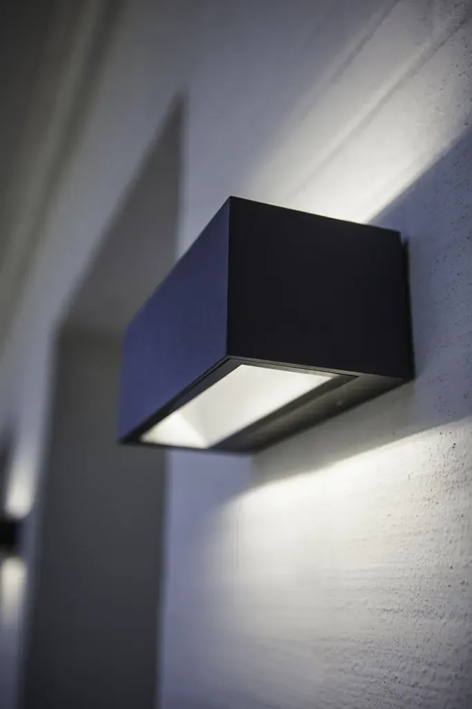 Lutec 5189104118 LED Außenwandleuchte Gemini 1x42W | 4000K | IP54- leuchtet nach oben/unten