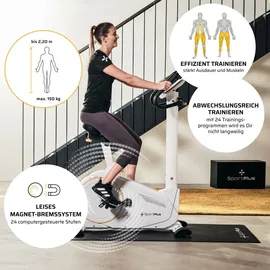 Sportplus Ergometer white/sun (SP-HT-9600-W-iE)