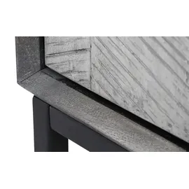 Möbel Kraft Highboard 115 x 138 x 42 cm Grau
