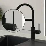 Villeroy & Boch Steel Expert Compact Einhebel-Küchenarmatur Schwarz