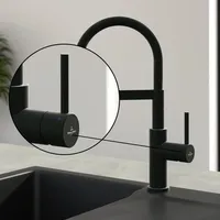 Villeroy & Boch Steel Expert Compact Einhebel-Küchenarmatur Schwarz