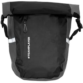 Teamplayer 2in1 Gepäckträgertasche Rucksack 20 l Schwarz