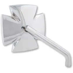 Highsider Iron Cross, Rückspiegel - Verchromt