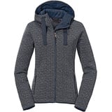 Schöffel Damen Aurora Fleece Hoodie Jacke (Größe XXL, blau)