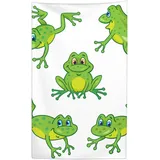 Badetuch Groß 200x200 cm 3D Lustiger Frosch, Microfaser Handtücher, Strandlaken Handtuch, Schnell Trocknen Strandhandtuch Herren Frauen Badetücher, Strandtuch, Strandtücher
