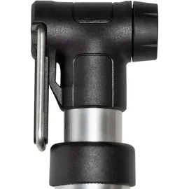 Crankbrothers Gem S Mini-Pumpe Fahrradpumpe silber