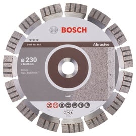 Bosch Professional Best for Abrasive Diamanttrennscheibe 230x2.4mm, 1er-Pack (2608602683)
