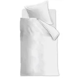 Rivièra Maison Bettwäsche Wishes White 135X200 Weiß 135 x 200 cm + 1x 80 x 80 cm 1 Bettbez, Rivièra Maison, Bettbezug Kopfkissenbezug Set kuschelig weich hochwertig weiß