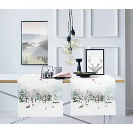 APELT Tischläufer »3712«, weiß