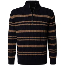 Pierre Cardin Strickpullover Troyer Blau L