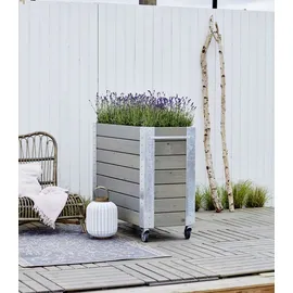 Plus Cubic Pflanzkasten 120 x 50 x 95 cm Graubraun