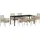 vidaXL Garten Essgruppe 7-tlg. Beige