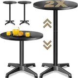 CASARIA CASARIA® 2er Set Stehtisch höhenverstellbar