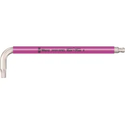 Wera 3950 SPKL Multicolour Winkelschlüssel, metrisch, Edelstahl Pink - 05022667001 - Pink