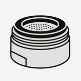 Villeroy & Boch Sorano Shower Strahlregler für Einhand-Spültischbatterie, 92667000