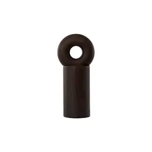 OYOY Hoop Pfeffermühle 16,5 cm Dunkelbraun unbefüllt