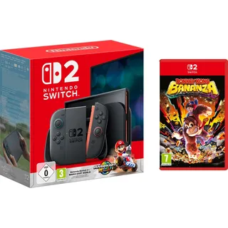 Nintendo Switch 2 + Mario Kart World + Donkey Kong Bananza