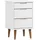 vidaXL Nachtschrank MOLDE 40 x 35 x 65 cm Weiß