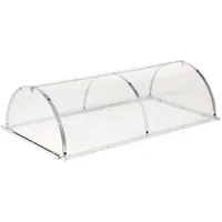 Wilk Hochbeetabdeckung Premium 100 x 59 x 28 cm Transparent
